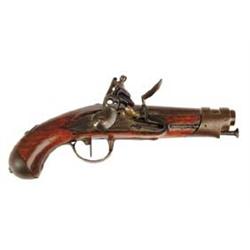 MAUBERGE GENDARME MODEL AN9 FLINTLOCK PISTOL