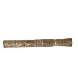 VERY OLD BRONZE HAND CANNON