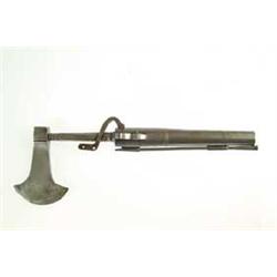 COMBINATION MATCHLOCK PISTOL & AXE