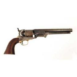 MARTIALLY MARKED COLT 1851 NAVY REVOLVER