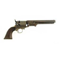 SCARCE EARLY FOUR-SCREW COLT 51 NAVY-ARMY REVOLVER