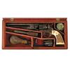 Image 1 : CASED ENGRAVED PRESENTATION COLT MODEL 1862 POLICE REVOLVER