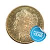 Image 1 : Common Date Morgan Silver Dollar Pre-1921 AU+