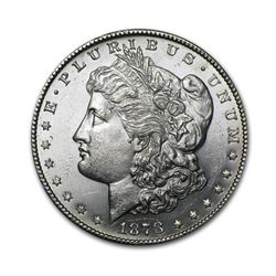 1878 $1 Morgan Silver Dollar AU