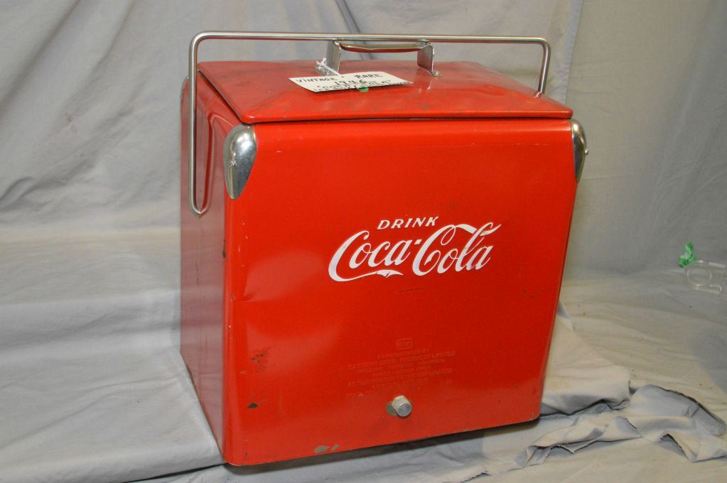 coca cola ice box
