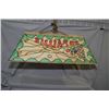 Image 2 : A simulated leaded Billiards motif pool table ceiling shade and a Nestle world motif coffee set incl