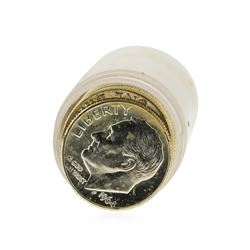 Roll of (50) 1964-D Brilliant Uncirculated Roosevelt Dimes