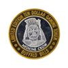Image 1 : .999 Silver Buffalo Bills Resort & Casino $10 Gaming Token Limited Edition
