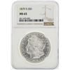 Image 1 : 1879-S $1 Morgan Silver Dollar Coin NGC MS65