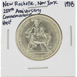 1938 New Rochelle New York 250th Anniversary Commemorative Half Dollar