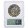 Image 2 : 1923 $1 Peace Silver Dollar Coin ICG MS64