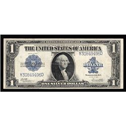 1923 $1 Large Size Silver Certificate Note