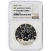 Image 1 : 2015 $1 U.S. Marshals Service Silver Coin NGC PF69 Ultra Cameo