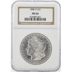 1888-O $1 Morgan Silver Dollar Coin NGC MS66