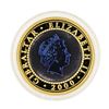Image 1 : 2000 Bi-Metal Gold and Titanium Tupenny Bluw Crown 1oz Coin