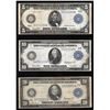 Image 1 : Set of 1914 $5, $10, $20 Large Size Federal Reserve Notes