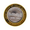Image 2 : .999 Silver Las Vegas Club Nevada $10 Casino Gaming Token Limited Edition