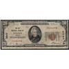 Image 1 : 1929 $20 The City National Bank of Goshen Indiana National Currency Note