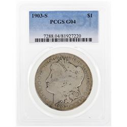 1903-S $1 Morgan Silver Dollar Coin PCGS G04