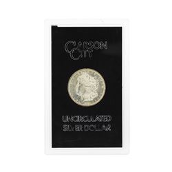 1880-CC $1 Morgan Silver Dollar in GSA Holder