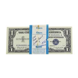 (50) Consecutive 1957B $1 Silver Certificate Notes - 1 Star Note