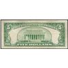 Image 2 : 1929 $5 National Bank Note of Milwaukee Wisconsin Charter #64