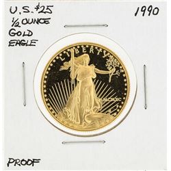 1990 $25 American Gold Eagle Coin