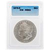Image 1 : 1878-S $1 Morgan Silver Dollar Coin ICG MS63