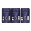 Image 2 : Set of (3) 0.5 Gram Istanbul Gold Refinery Cards