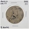 Image 1 : 1818 JJ Mexico KM111 8 Reales Silver Coin