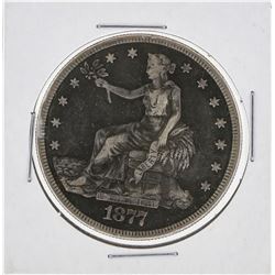 1877 Seated Liberty Trade Dollar Coin