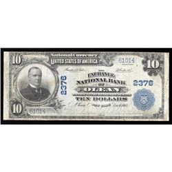 1917 $10 The Exchange Bank of Olean National Currency Note