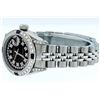 Image 9 : Rolex Ladies Stainless Steel Sapphire and Diamond Datejust Wristwatch
