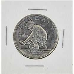1925-S California Diamond Jubilee Commemorative Half Dollar Coin