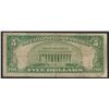 Image 2 : 1929 $5 National Bank Note of Milwaukee Wisconsin Charter #6853