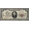 Image 1 : 1929 $20 Lincoln National Bank of Newark New Jersey National Currency Note
