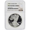 Image 1 : 1992-S $1 American Silver Eagle Coin NGC PF69 Ultra Cameo