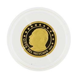 2005 $5 Dollar Citta Del Vaticano 1/25 Ounce Gold Coin