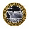 Image 1 : .999 Silver Luxury Cruise $10 Casino Gaming Token Limited Edition