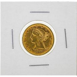 1898 $5 Liberty Head Half Eagle Gold Coin