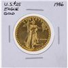 Image 1 : 1986 $25 American Gold Eagle Coin
