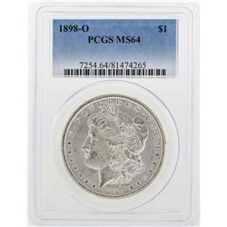 1898-O $1 Morgan Silver Dollar Coin PCGS MS64