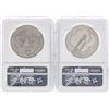 Image 2 : 2010P $1 Boy Scouts & 2013-W $1 Girl Scouts Commemorative Silver Coins NGC MS70