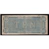 Image 2 : 1864 $10 The Confederate States of America Note