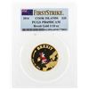 Image 2 : 2016 $20 Cook Islands Brexit Gold Coin PCGS PR69DCAM