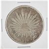Image 1 : 1890 FZ Mexico 8 Reales Silver Coin