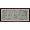 Image 2 : 1864 $50 The Confederate States of America Note
