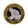 Image 2 : .999 Silver Sam's Town Las Vegas $10 Casino Gaming Token Limited Edition