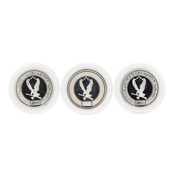 Set of (3) Armed Forces Skeet Championship Commemorative Silver Coins
