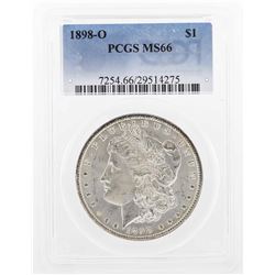 1898-O $1 Morgan Silver Dollar Coin PCGS MS66